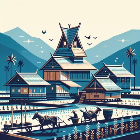 Budaya Pertanian di Kampung Adat Suku Batak