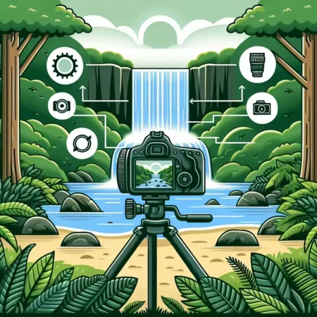 Tips Memotret Air Terjun dengan Kamera DSLR