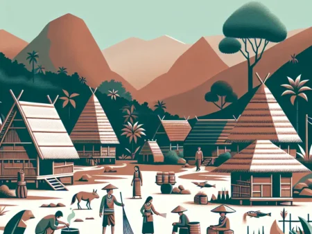 Kehidupan Sehari-hari di Kampung Adat Suku Baduy