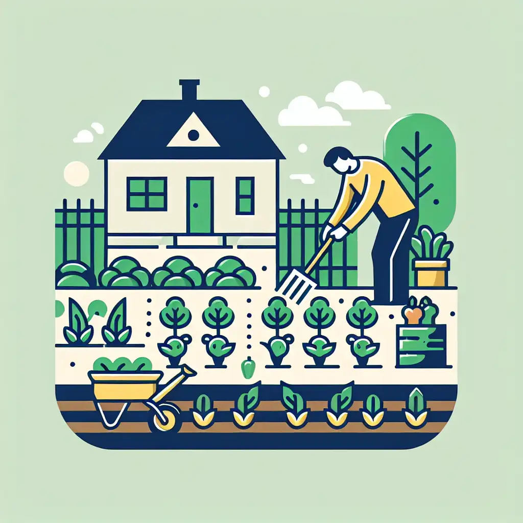 Membuat Kebun Sayur di Taman Rumah Anda