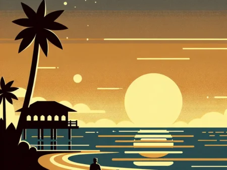 Menikmati Sunset di Pantai Parangtritis